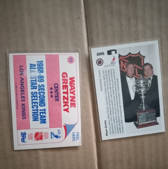 Wayne Gretzky 2 Card Lot "the great one" NHL - Picture 3 of 4